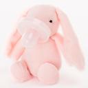 لهاية اطفال مع دمية - أرنب زهري Plush Toy With Soother  Sleep Buddy - Minikoioi - SW1hZ2U6NjUyNzg4