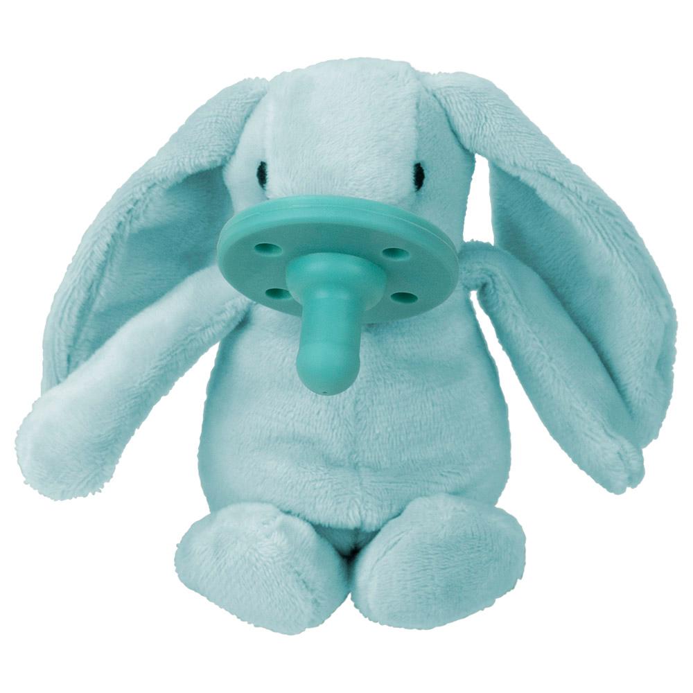 لهاية اطفال مع دمية - أرنب أزرق Plush Toy With Soother  Sleep Buddy - Minikoioi