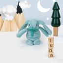 Minikoioi - Plush Toy With Soother - Sleep Buddy Blue Bunny - SW1hZ2U6NjUyODI1