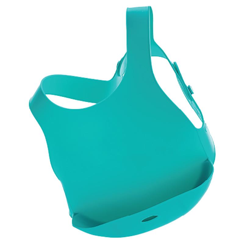 مريلة اطفال (سيليكون) - أخضر Minikoioi Silicone Flexi Bib