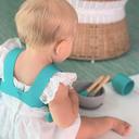 Minikoioi - Silicone Flexi Bib - Green - SW1hZ2U6NjUyODM5