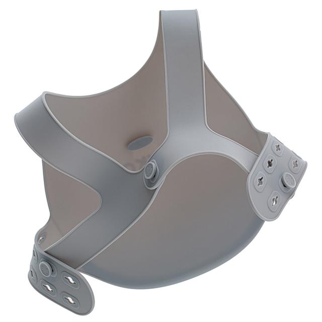 مريلة اطفال (سيليكون) - رمادي Minikoioi Silicone Flexi Bib - SW1hZ2U6NjUyOTA2