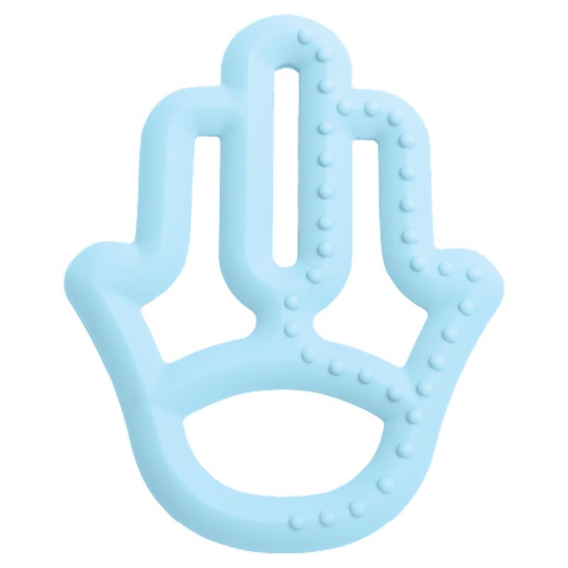 عضاضة اطفال (عضاضة اسنان) سيليكون - أزرق Silicone Toothee Teether - Minikoioi