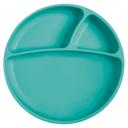 Minikoioi - Silicone Portions Plate - Green - SW1hZ2U6NjUzMDk3