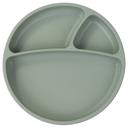 صحن اطفال (صحن مقسم) سيليكون - أخضر Minikoioi Silicone Portions Plate - SW1hZ2U6NjUzMTM4