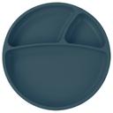 Minikoioi - Silicone Portions Plate - Deep Blue - SW1hZ2U6NjUzMTQ3