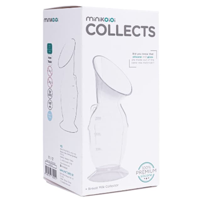 مضخة حليب الام (شفاطة حليب يدوية) سيليكون Collects Silicone Manual Breast Pump-Minikoioi