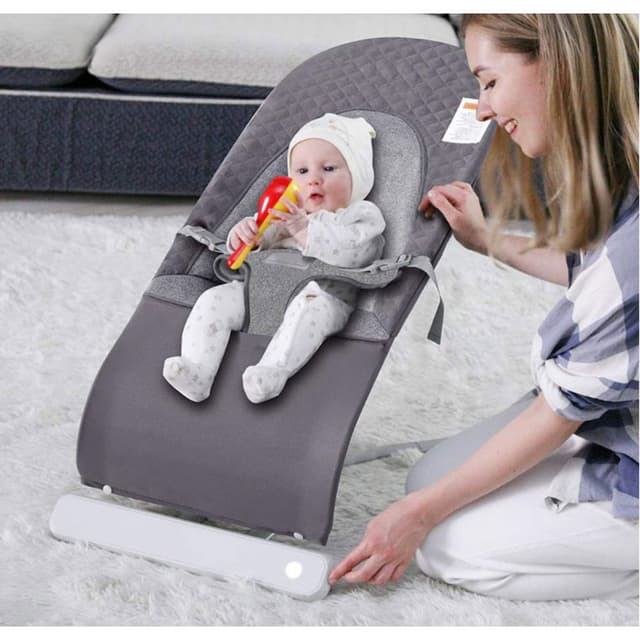 كرسي اطفال هزاز كهربائي (كرسي هزاز للاطفال) بامبل بيرد Automatic Portable Baby Swing and Bouncer - Bumble & Bird