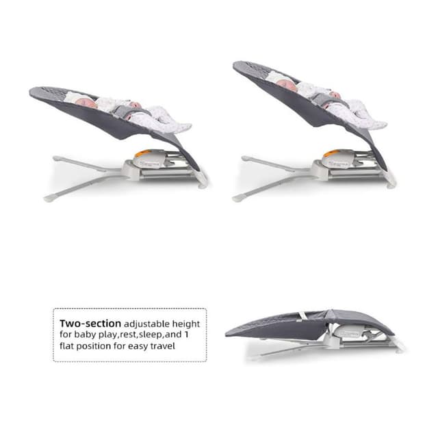 كرسي اطفال هزاز كهربائي (كرسي هزاز للاطفال) بامبل بيرد Automatic Portable Baby Swing and Bouncer - Bumble & Bird