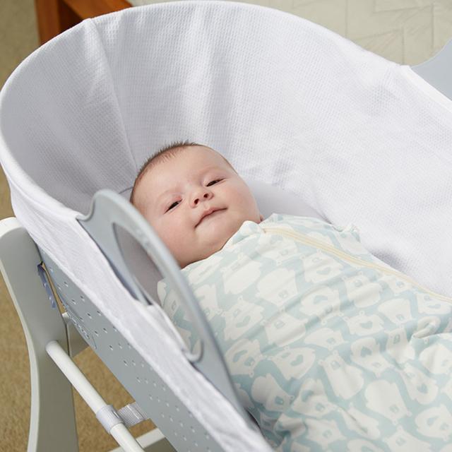 سرير نوم هزاز للأطفال رمادي Sleepee Basket & Stand - Tommee Tippee