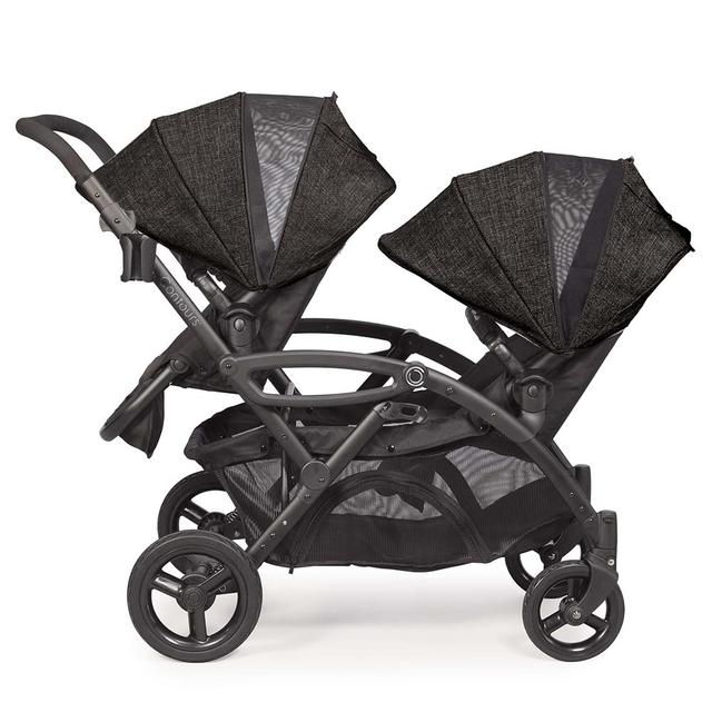 Kolcraft - Contours Options Elite Tandem Stroller Carbon - SW1hZ2U6NjY0Mjgw