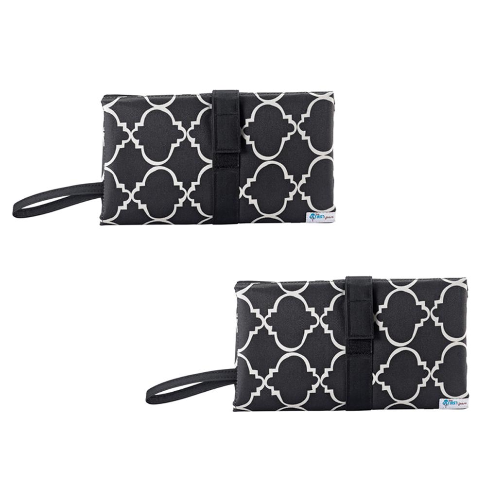 The First Years - Changing Clutch, Black Quatro - Bundle of 2