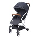 عربية اطفال للسفر قابلة للطي مناسبة للسفر رمادي بامبل & بيرد Bumble & Bird Grey Suitable For Travel Foldable Swyft Travel Stroller