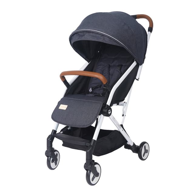 عربية اطفال للسفر قابلة للطي مناسبة للسفر رمادي بامبل & بيرد Bumble & Bird Grey Suitable For Travel Foldable Swyft Travel Stroller