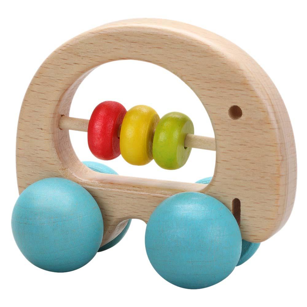 لعبة خرز الفيل للاطفال كلاسيك وورلد خشب classic world elephant rattle