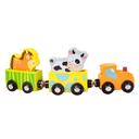 لعبة قطار للاطفال ومزرعة بلاستيك 56 × 48 ×22 سم كلاسيك وورلد Classic Plastic World Farm Train Set - SW1hZ2U6NjU0MzQy