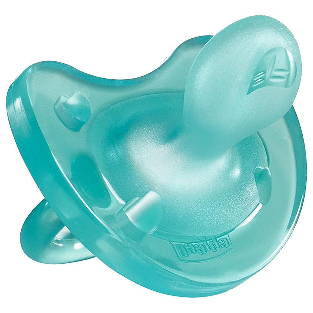 لهاية اطفال فيزيوفورما سوفت سيليكون لعمر 6 أشهر أزرق فاتح من شيكو Chicco Physioforma Soft Silicone Baby Pacifier 6-16m Light Blue