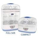 جهاز  تعقيم الرضاعات شيكو بمقبس بريطاني Chicco 2-in-1 Sterilnatural with UK Plug