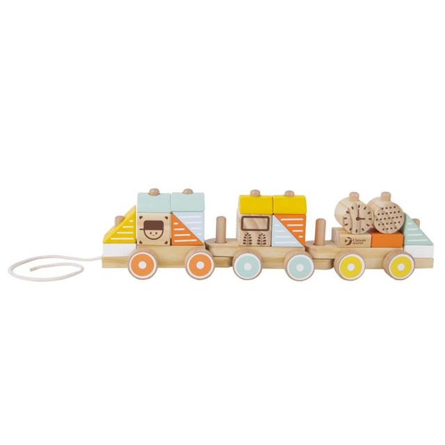 لعبة سحب القطار للاطفال كلاسيك وورلد خشب classic world pull train - SW1hZ2U6NjU0Mzg3