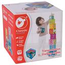 لعبة مكعبات التراص للاطفال كلاسيك وورلد 10 قطع classic world transportation stacking cubes - SW1hZ2U6NjU0NDM2