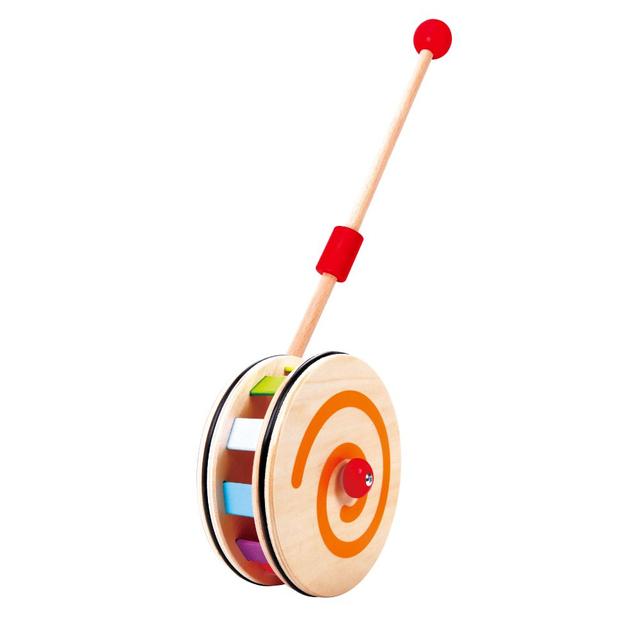 مشاية قوس قزح للاطفال كلاسيك وورلد خشب classic world rainbow roll - SW1hZ2U6NjU0NjEy