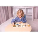 لعبة لغز حديقة الحيوانات للاطفال كلاسيك وورلد 8 قطع classic world zoo puzzle