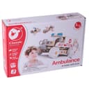 لعبة سيارة الاسعاف للاطفال كلاسيك وورلد خشب classic world ambulance