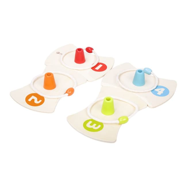 لعبة رمي الاطواق للاطفال كلاسيك ووورلد خشب classic world ring toss