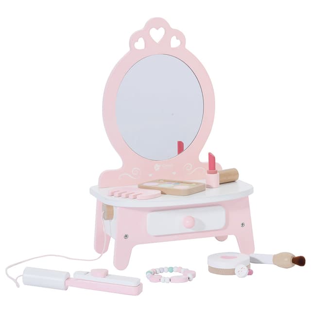 Classic World - Pink Dresser with Accessories