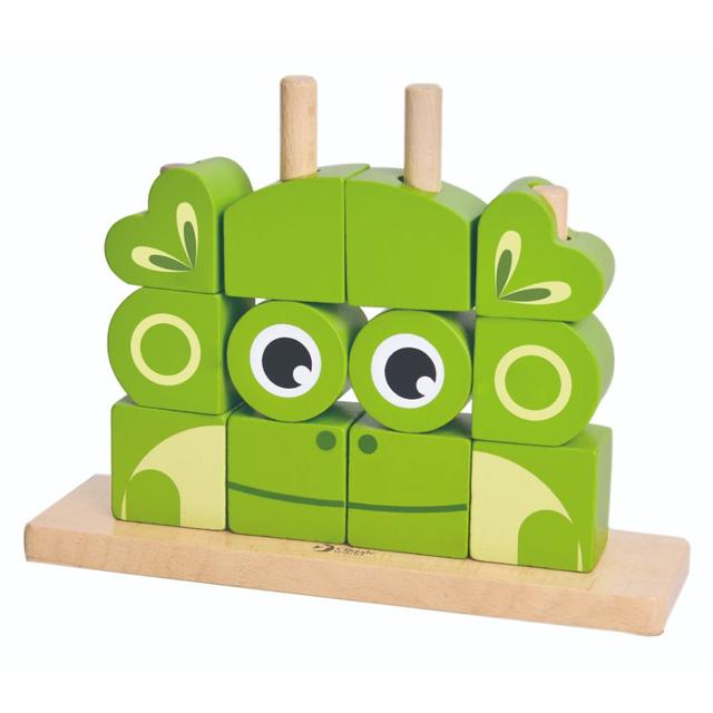 لعبة مكعبات الضفدع كلاسيك وورلد 12 قطعة classic world frog uni blocks - SW1hZ2U6NjU1NDg3