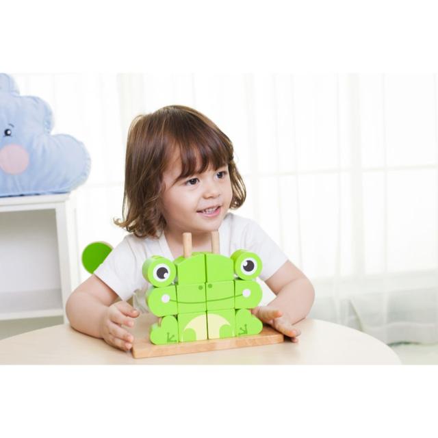 لعبة مكعبات الضفدع كلاسيك وورلد 12 قطعة classic world frog uni blocks - SW1hZ2U6NjU1NTAx