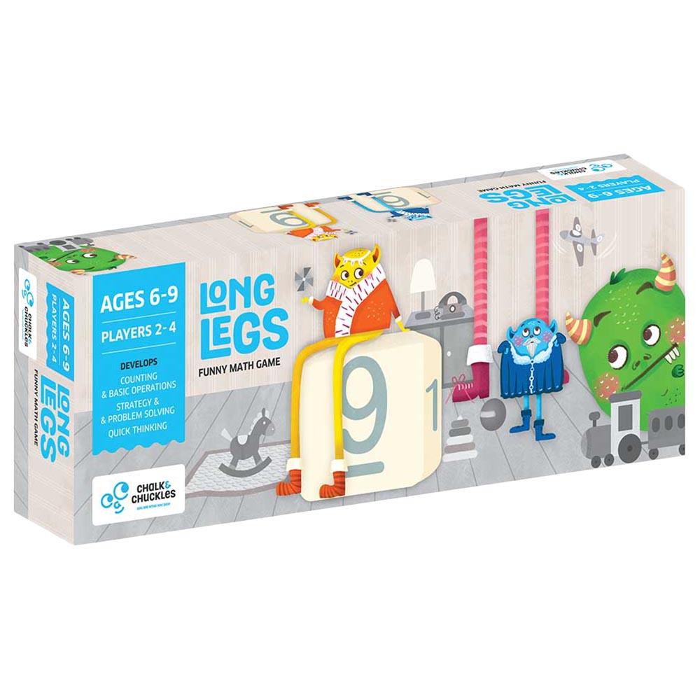 لعبة تعلم الرياضيات للأطفال Eduk8 Worldwide Long Legs Funny Math Game