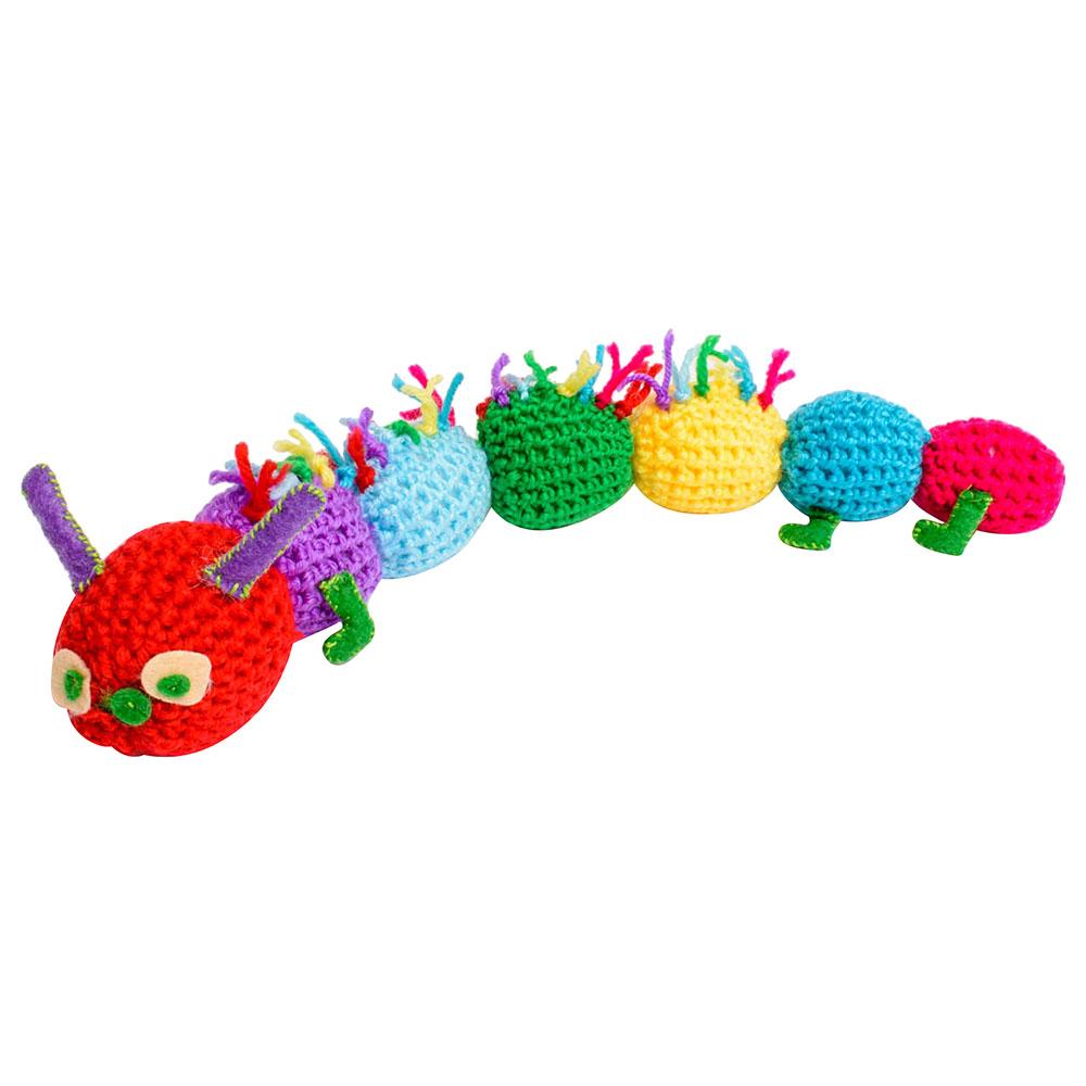 لعبة كروشيه للأطفال Eduk8 Worldwide Crochet A Caterpillar