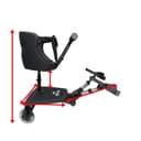 مقعد عربة أطفال اضافي بامبل اند بيرد Bumble & Bird Universal Buggy Board 2-Wheels Safe Seat
