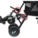 مقعد عربة أطفال اضافي بامبل اند بيرد Bumble & Bird Universal Buggy Board 2-Wheels Safe Seat