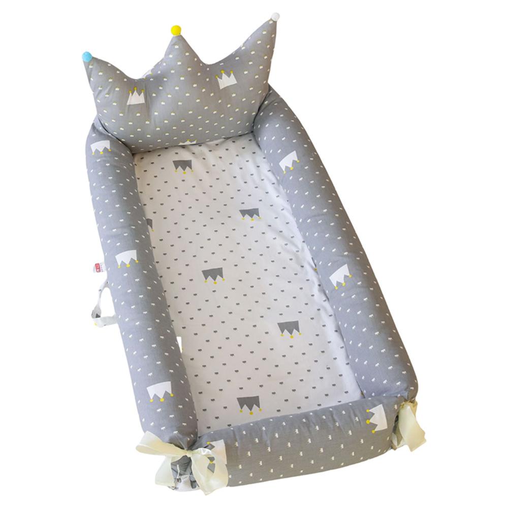 Bumble & Bird - Portable Maxi Baby Nest - Royal Grey