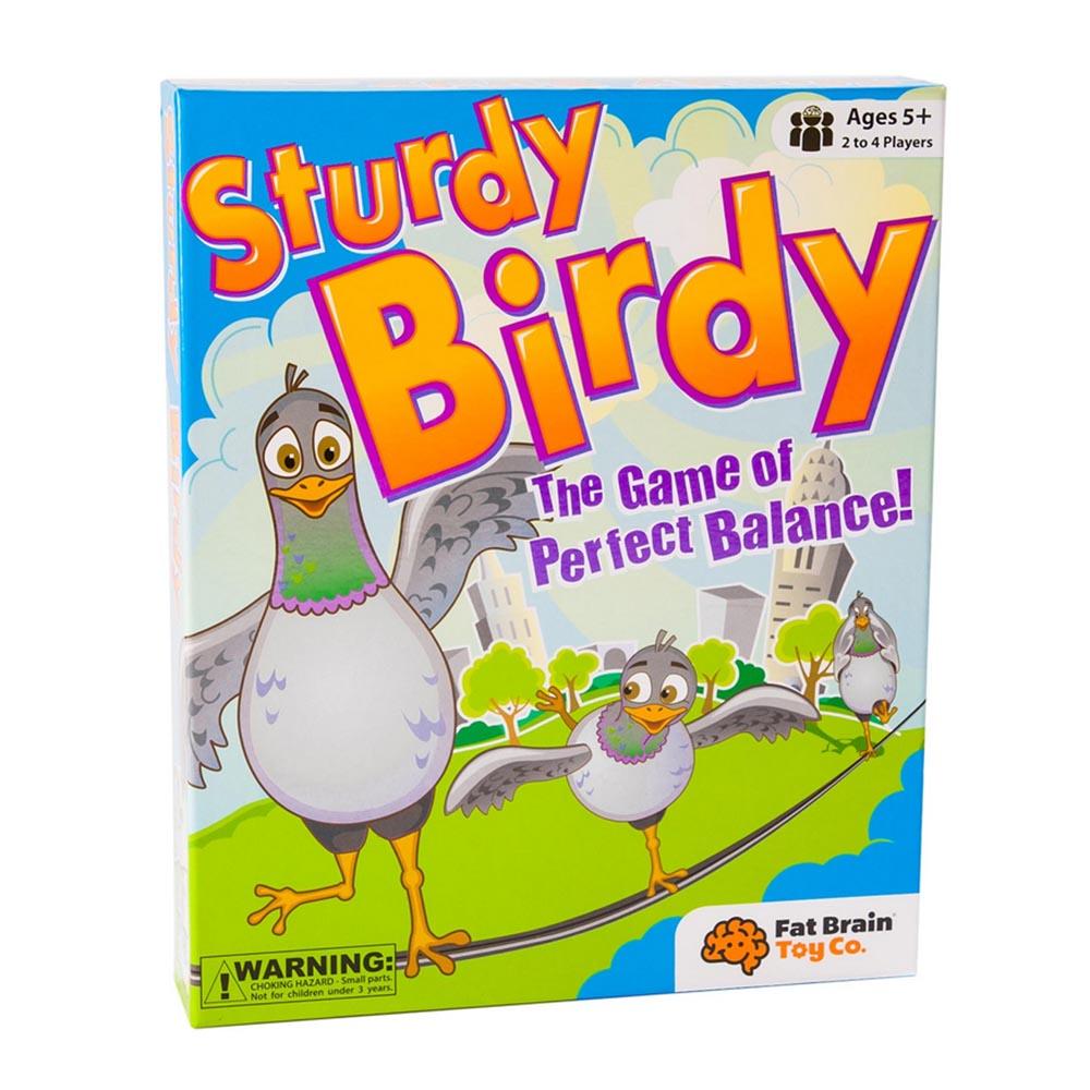 لعبة موازنة الطيور للأطفال Fat Brain Toys Sturdy Birdy