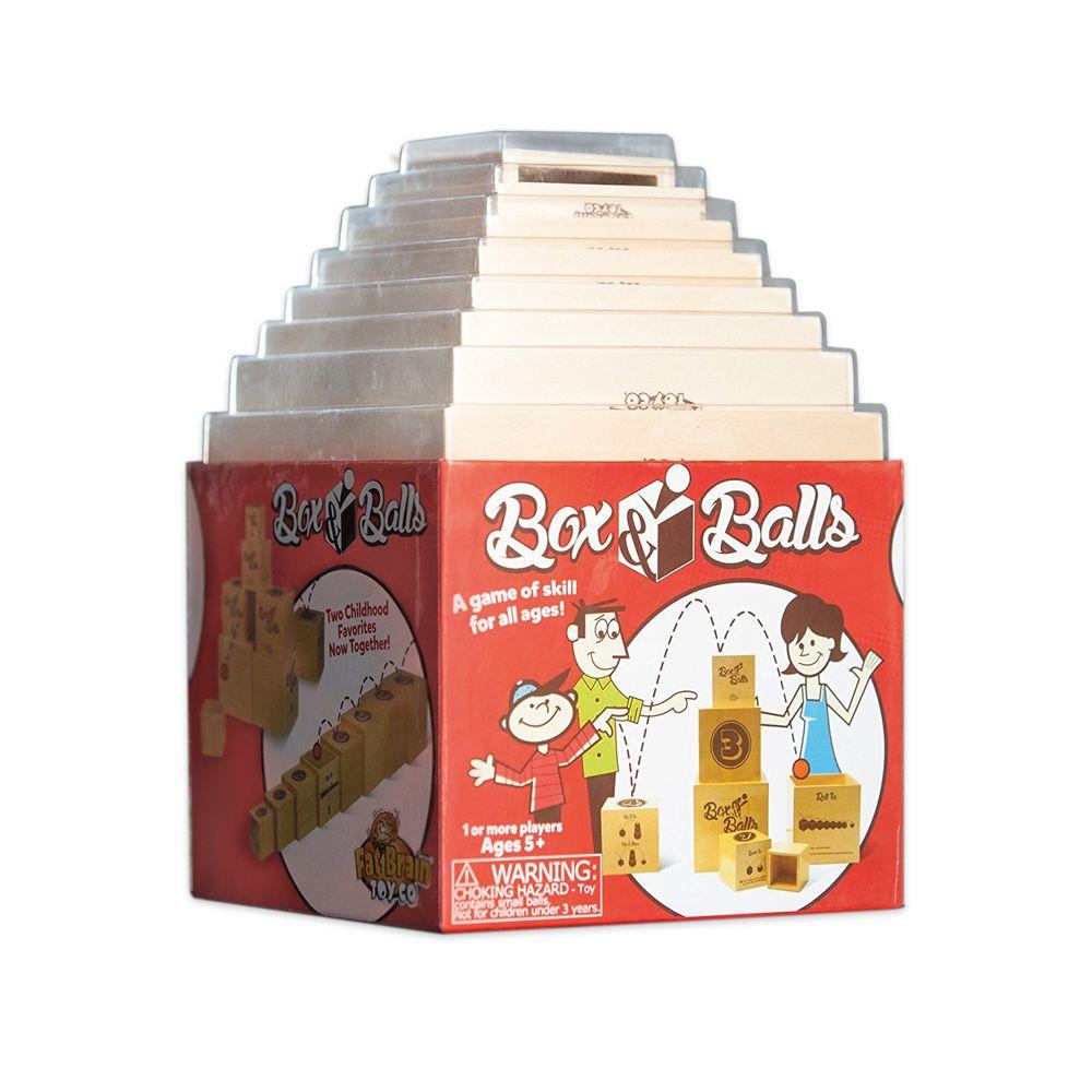 ألعاب حركية للاطفال لعبة صناديق وكرات فات برين تويز Fat Brain Toys Box 'N Balls