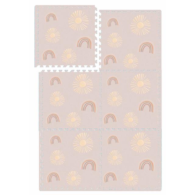 حصيرة اللعب للأطفال 6 قطع بامبل اند بيرد Bumble & Bird BabySafe Play Mat Rainbow