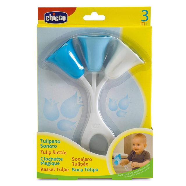 خشخشية أطفال شيكو أزرق Chicco - Tulip Rattle - SW1hZ2U6NjQ1NTMz