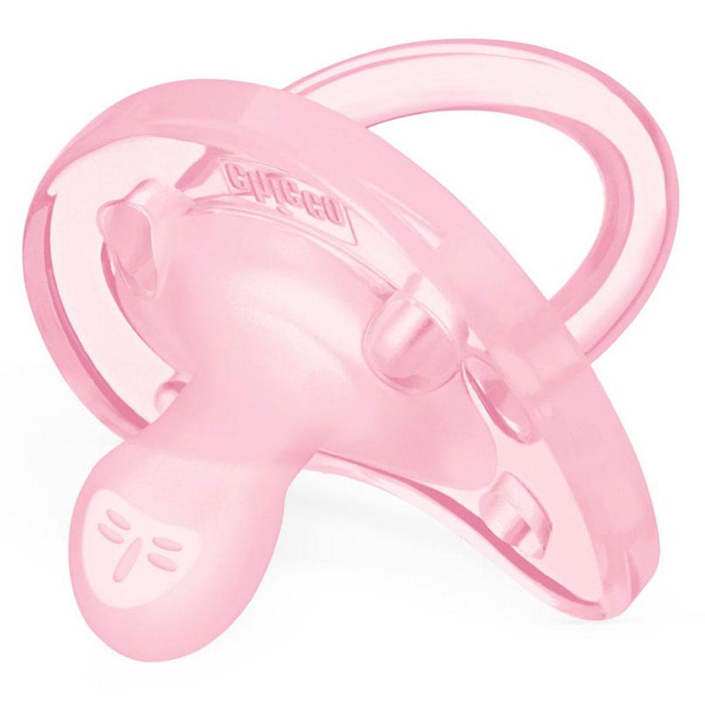 Chicco - PhysioForma Soft Silicone Soother 0-6m 1pc - Pink