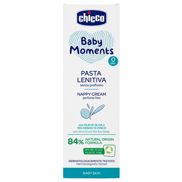 Chicco - Baby Moments Nappy Cream Perfume Free - 100ml