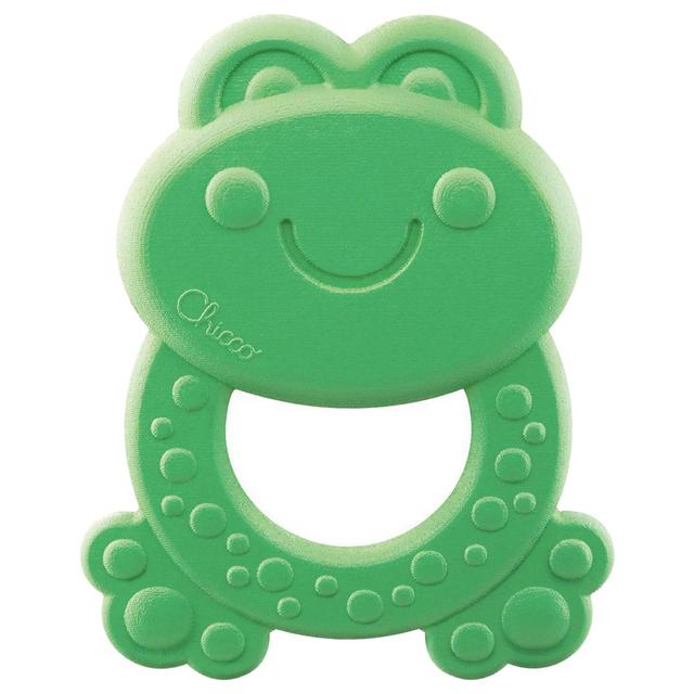 عضاضة اطفال شيكو خفيفة الوزن أخضر Chicco ECO+ Burt The Frog Teether Baby Rattle - Green - SW1hZ2U6NjQ3Nzcy