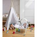 كرسي هزاز للاطفال قابل للطي لون رمادي شيكو Chicco Relax & Play Baby Swing - SW1hZ2U6NjQ5NTk3