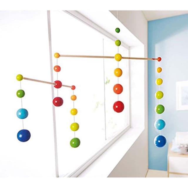 العاب سرير الاطفال من هابا HABA Mobile Rainbow Balls