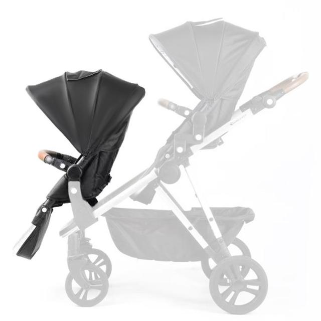 مقعد اضافي لعربة الأطفال لون أسود بامبل اند بيرد Second Seat for Dove Stroller - Bumble Bird - SW1hZ2U6NjYxNDU5