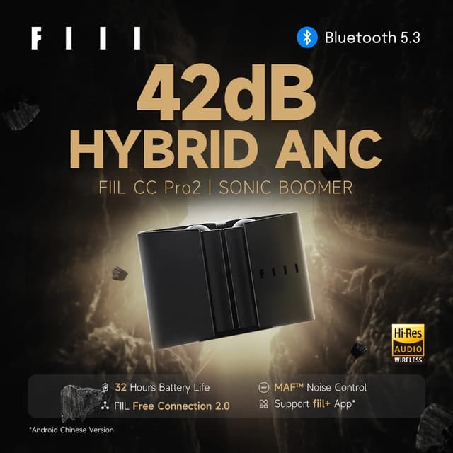 سماعة فيل سي سي برو 2 بلوتوث Fiil CC Pro2 True Wireless Earbuds