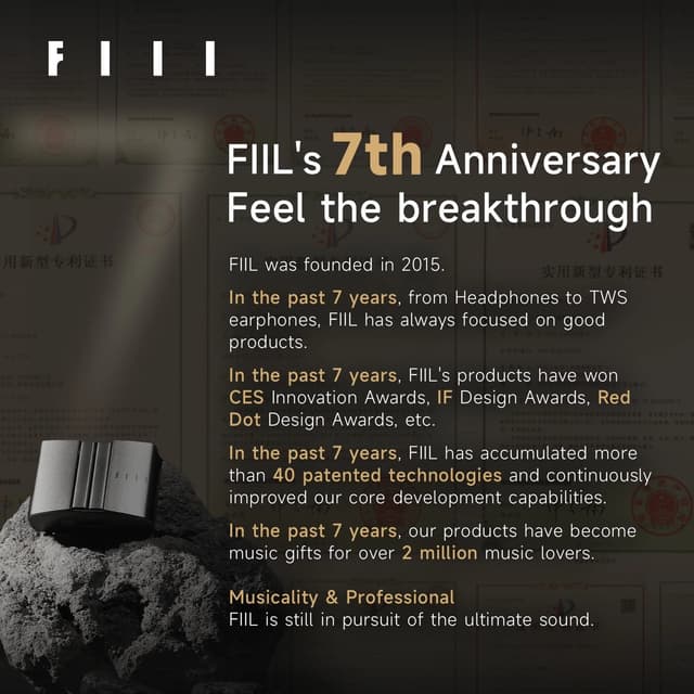 سماعة فيل سي سي برو 2 بلوتوث Fiil CC Pro2 True Wireless Earbuds