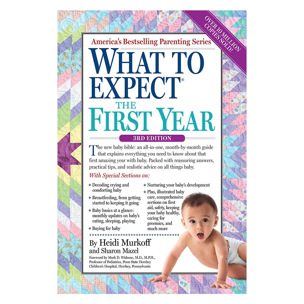 كتاب العناية بالاطفال What to Expect the First Year - Tommee Tippee