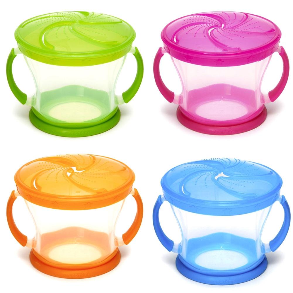 علبة أطعمة خفيفة (كاتشر) مع غطاء للأطفال الصغار 9 أونصة تشكيلة Snack Catcher 1pc - Assortment - Munchkin